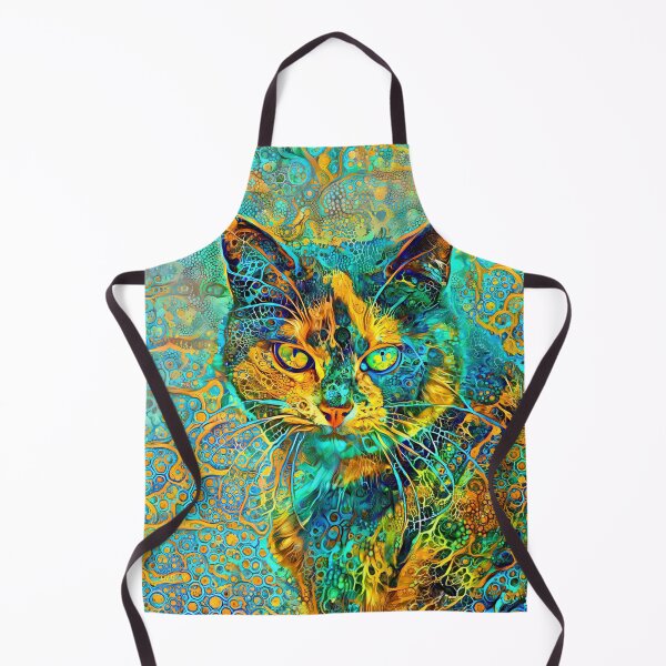 Item preview, Abstract Art | Deep Style abstraction cat designed and sold by blackhalt.