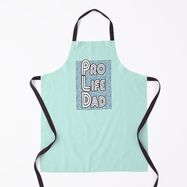 Item preview, Water Blue clear, Pro Life Dad Line retro letters designed and sold by Patrick Chastain.