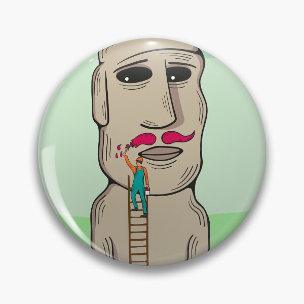 Item preview, Easter Island Graffiti designed and sold by thevectorhead.