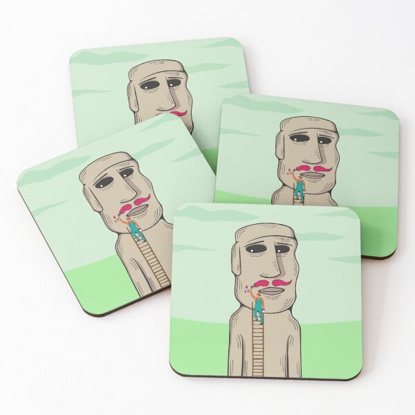 Item preview, Easter Island Graffiti designed and sold by thevectorhead.