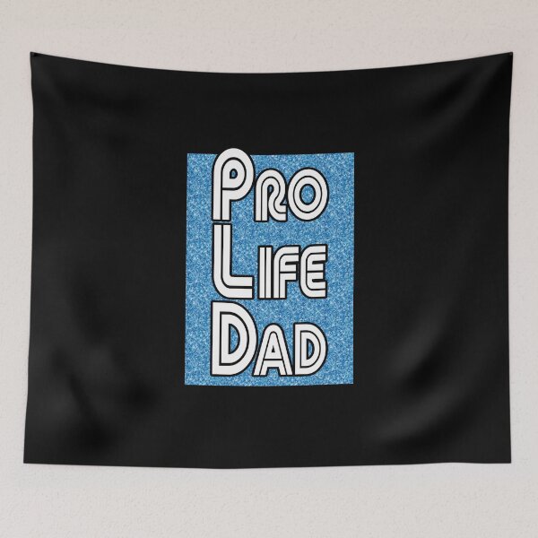 Item preview, Water Blue ocean, Pro Life Dad Line retro letters designed and sold by Patrick Chastain.