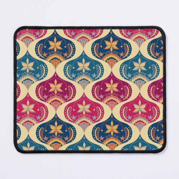 Item preview, Bohemian Indian Ogee Pattern 1.0 designed and sold by Old Urban Farmhouse Design Studio.