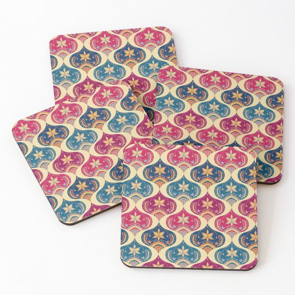 Item preview, Bohemian Indian Ogee Pattern 1.0 designed and sold by Old Urban Farmhouse Design Studio.