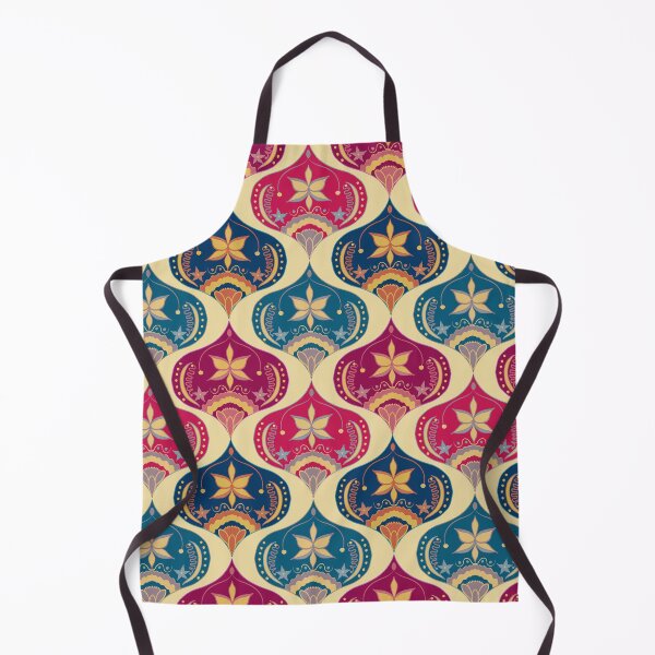 Item preview, Bohemian Indian Ogee Pattern 1.0 designed and sold by Old Urban Farmhouse Design Studio.
