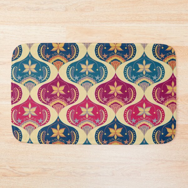 Item preview, Bohemian Indian Ogee Pattern 1.0 designed and sold by Old Urban Farmhouse Design Studio.