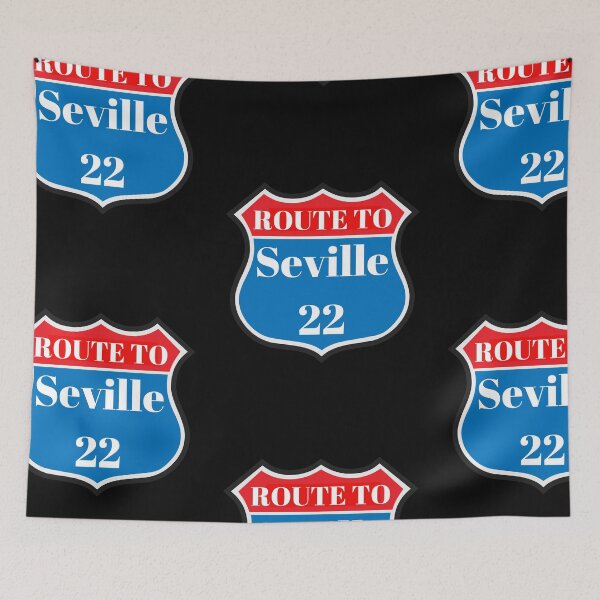 Item preview, Route to Seville designed and sold by RFCZines.
