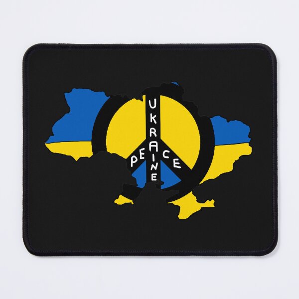 Item preview, Peace Ukraine Flag Map designed and sold by Mark-Ewbie.
