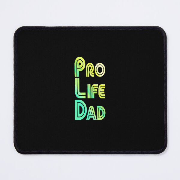 Item preview, Green and Yellow, Pro Life Dad Line retro letters designed and sold by Patrick Chastain.