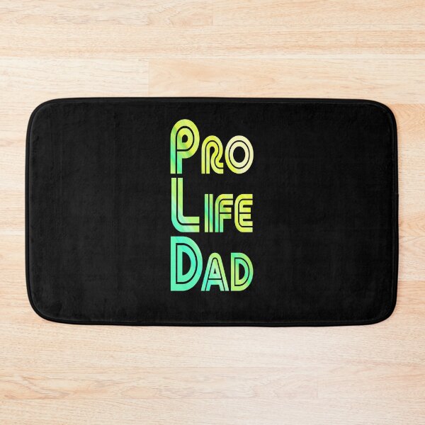 Item preview, Green and Yellow, Pro Life Dad Line retro letters designed and sold by Patrick Chastain.