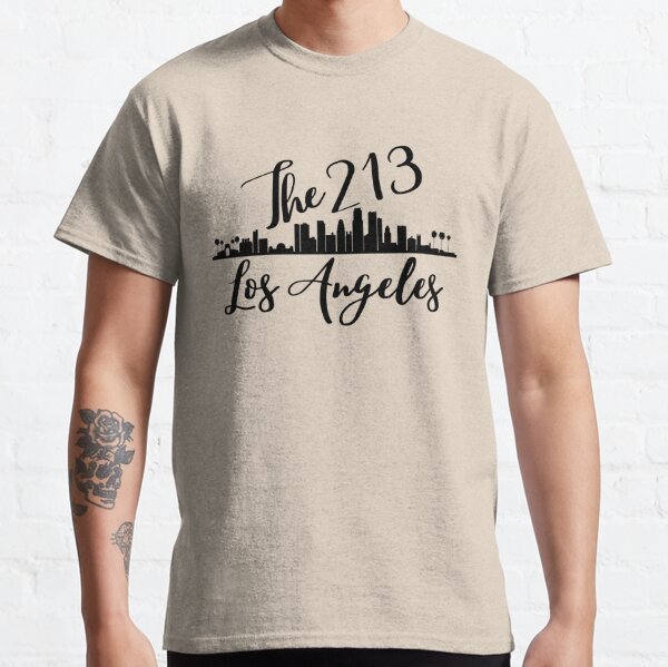 Men's Los Angeles 213 Area Code T-Shirt - Boredwalk