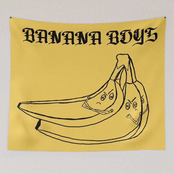 Item preview, Banana Boys Joke from Unbreakable Kimmy Schmidt- B&W designed and sold by sandrabertin.