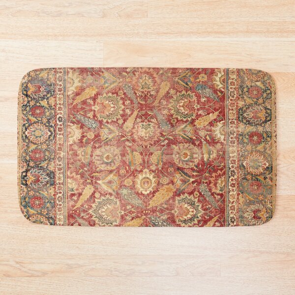 Item preview, 17th Century Indian Carpet Print designed and sold by Vicky Brago-Mitchell®.