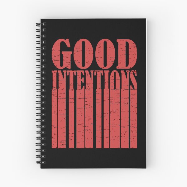 Item preview, Good Intentions, Motivational, Inspirational, Typography, Aesthetic Text, Minimalistic designed and sold by DULCE76.