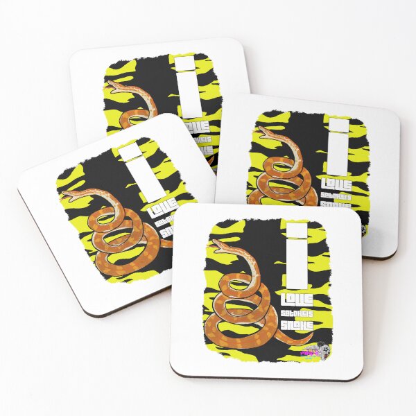 Item preview, I Love Satchel’s Snake yellow  designed and sold by steelpanda.