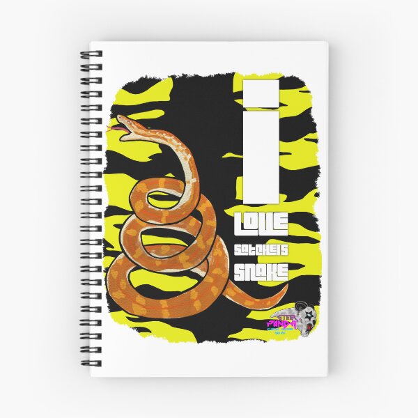 Item preview, I Love Satchel’s Snake yellow designed and sold by steelpanda.