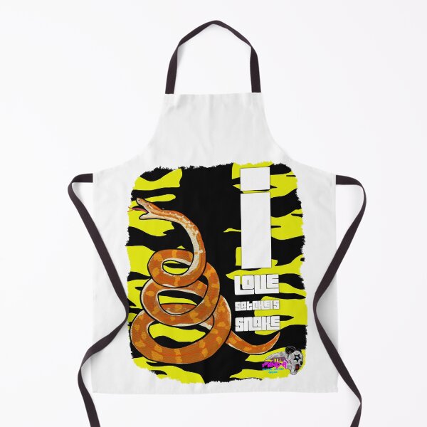 Item preview, I Love Satchel’s Snake yellow designed and sold by steelpanda.