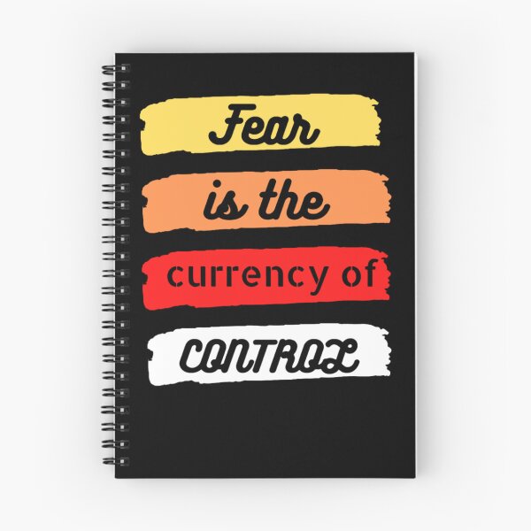 Item preview, Fear is the currency of control designed and sold by PrintLess-77.