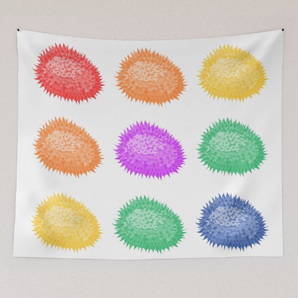 Item preview, Jackfruit Rainbow Pattern designed and sold by AliCatOriginals.