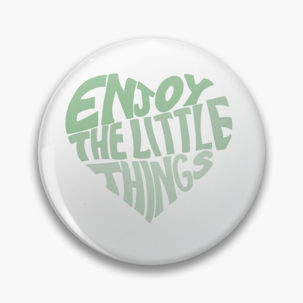 Item preview, Enjoy the little things, inspirational quote  designed and sold by Sanaura.