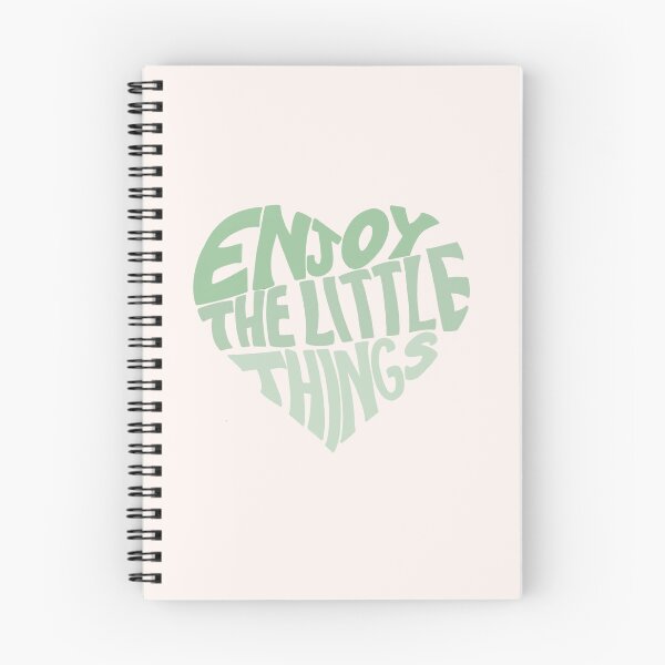 Item preview, Enjoy the little things, inspirational quote  designed and sold by Sanaura.