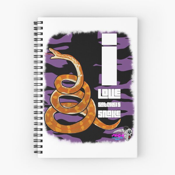 Item preview, I Love Satchel’s Snake Purple designed and sold by steelpanda.