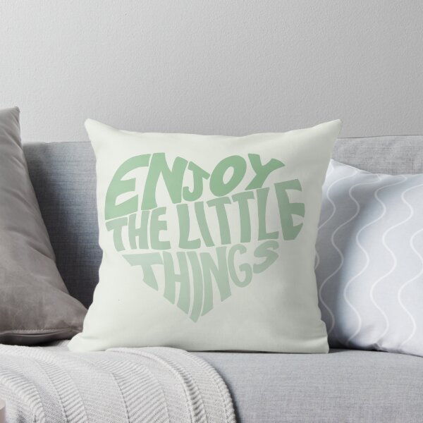Item preview, Enjoy the little things, inspirational quote  designed and sold by Sanaura.