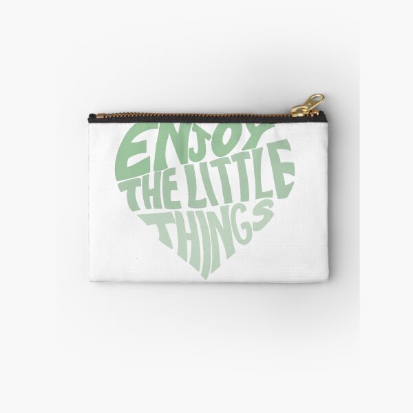 Item preview, Enjoy the little things, inspirational quote  designed and sold by Sanaura.