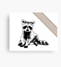 Raccoon - Critter Love Collection 6 of 6 Metal Print