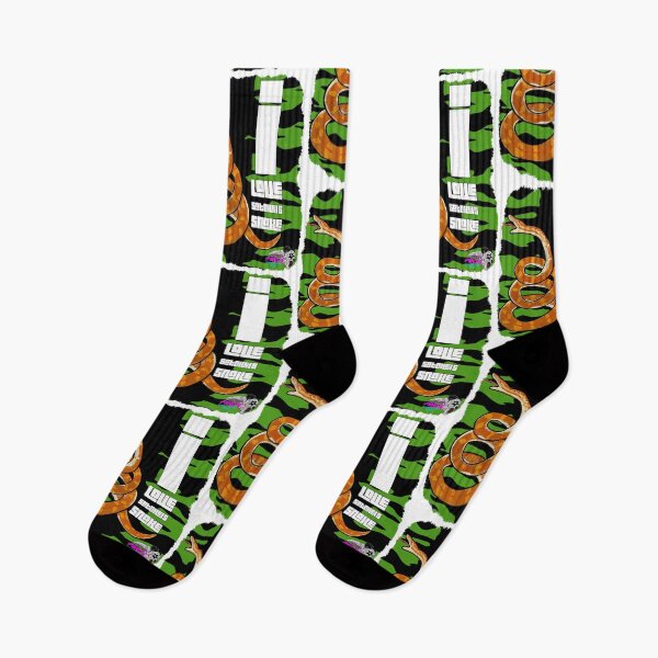 Item preview, I Love Satchel’s Snake Green designed and sold by steelpanda.