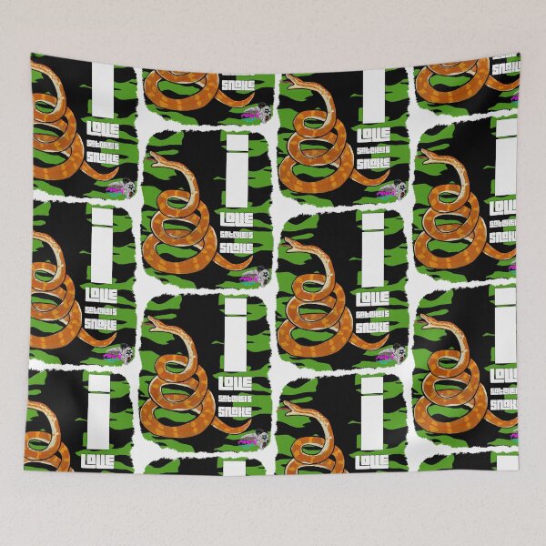 Item preview, I Love Satchel’s Snake Green designed and sold by steelpanda.