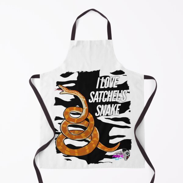 Item preview, I Love Satchel’s Snake White designed and sold by steelpanda.