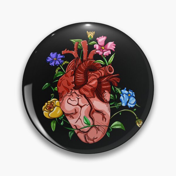 Item preview, Overgrown Floral Abstract Heart  designed and sold by Craori.