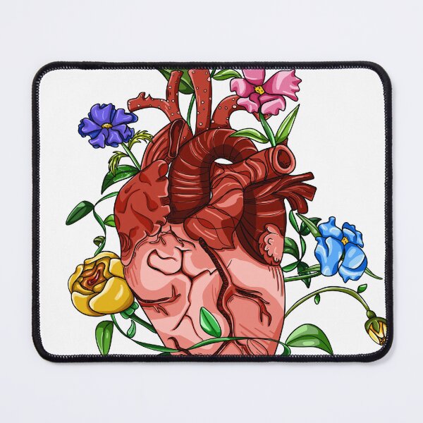 Item preview, Overgrown Floral Abstract Heart designed and sold by Craori.