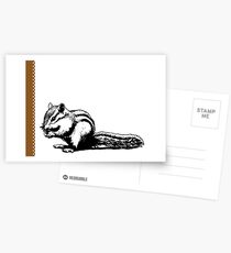 Chipmunk - Critter Love Collection 4 of 6 Postcards