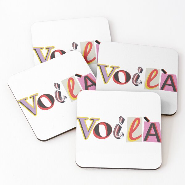 Item preview, Voilà cute French word  designed and sold by wordsup.