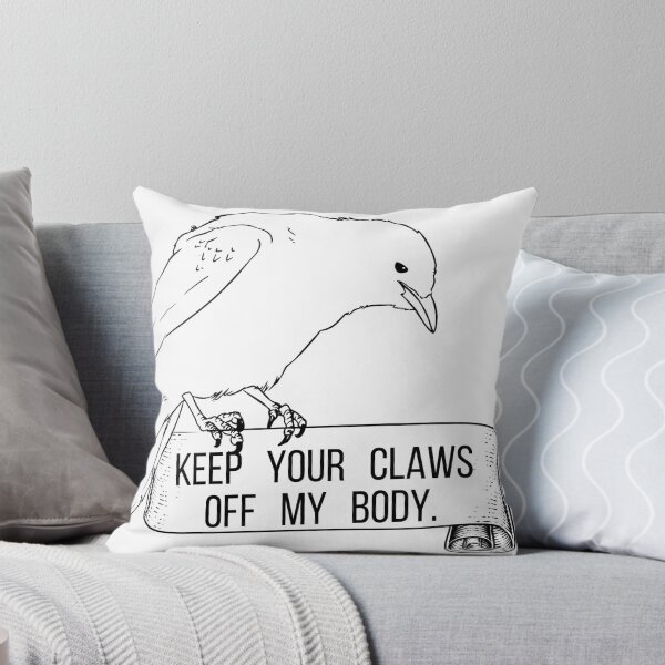 Item preview, pro-choice abortion rights crow designed and sold by TheWaterBirds.