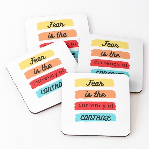 Item preview, Fear is the currency of control designed and sold by PrintLess-77.