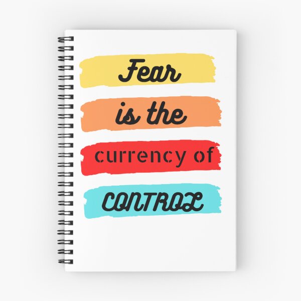 Item preview, Fear is the currency of control designed and sold by PrintLess-77.