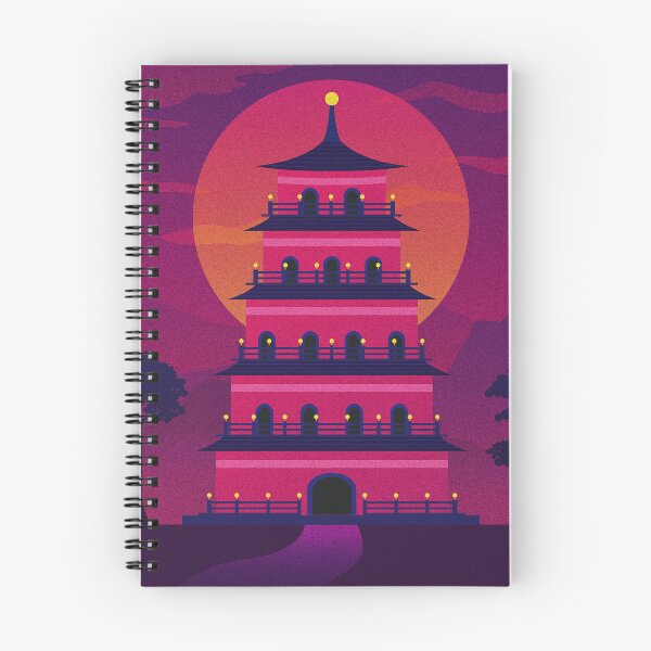 Item preview, Evening Pagoda designed and sold by thevectorhead.