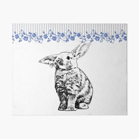 Bunny - Critter Love Collection 3 of 6 Art Board Print