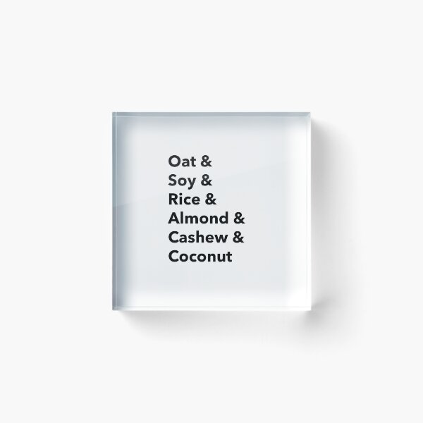 Item preview, plant milks designed and sold by little-willow.