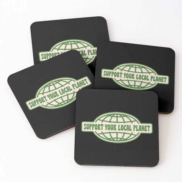 Item preview, SUPPORT YOUR LOCAL PLANET designed and sold by asymmetrickid.