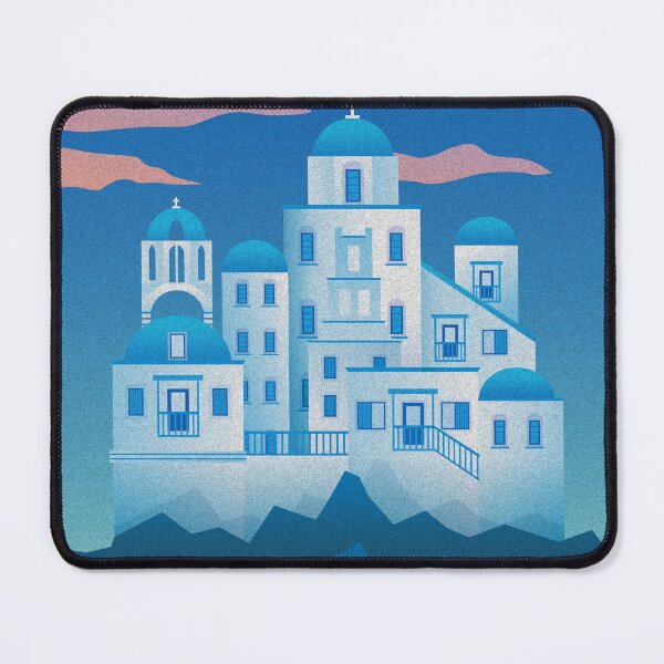 Item preview, The Blue Temple designed and sold by thevectorhead.