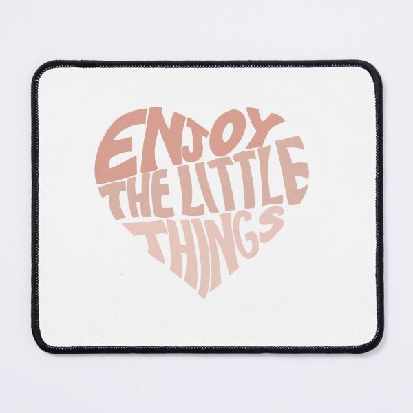 Item preview, Enjoy the little things, inspirational quote  designed and sold by Sanaura.