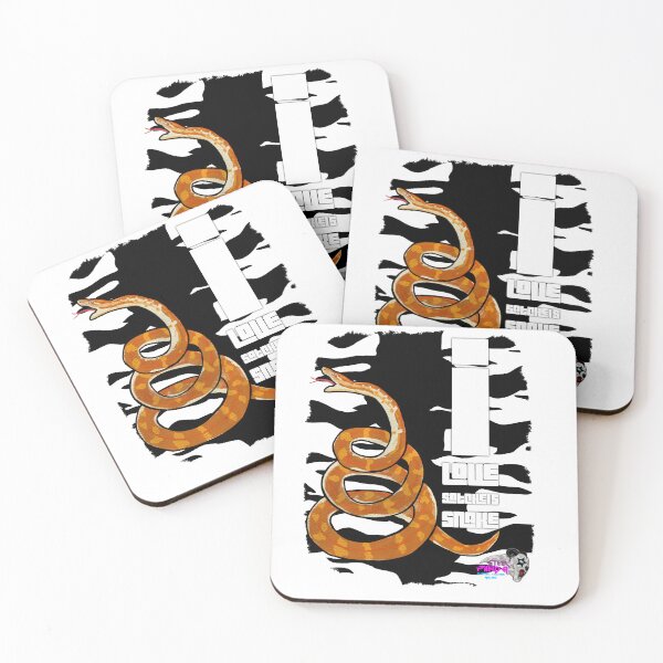 Item preview, I Love Satchel’s Snake White designed and sold by steelpanda.