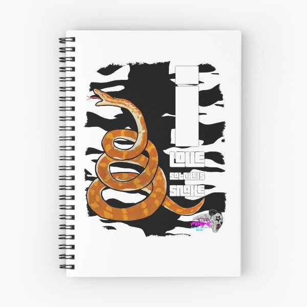 Item preview, I Love Satchel’s Snake White designed and sold by steelpanda.
