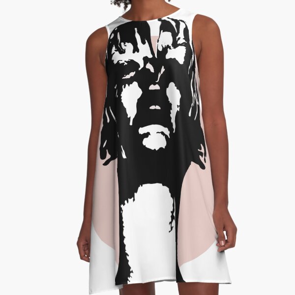Fall Through the Cracks A-Line Dress