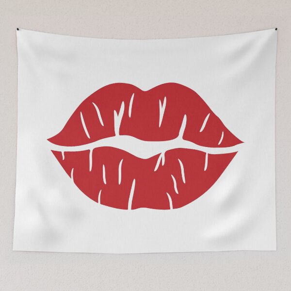 Item preview, red lips shirt, by DAM Creative, designed and sold by DAM Creative ⭐⭐⭐⭐⭐.