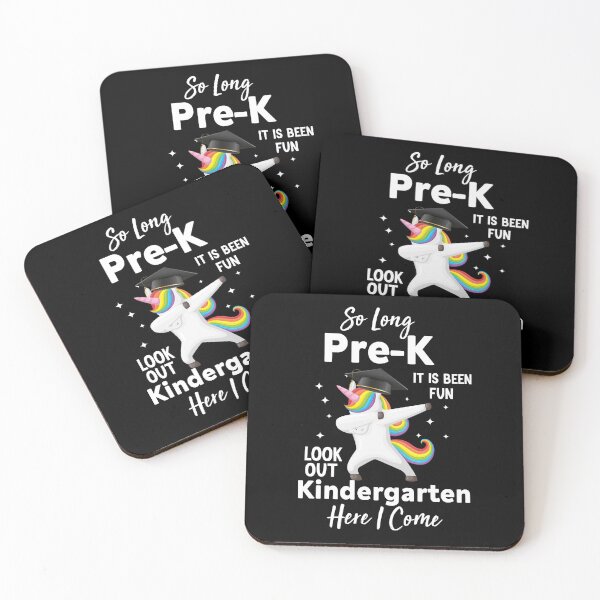 Item preview, Kids So Long Pre-K Kindergarten Here I Come Unicorn Graduation designed and sold by AMERZAGUE DESIGN.