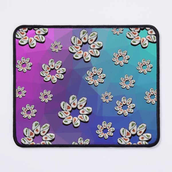 Item preview, Sushi Rolls Cosmic Field of Sushi Flowers designed and sold by AliCatOriginals.